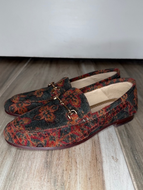 Sam Edelman Shoes - Sam Edelman Loraine Bit Loafer Flats Corduroy Tapastry Women Sz 4.5